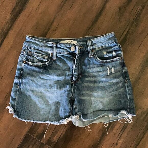 NEW Joe’s Jeans Designer Denim Distressed Shorts Size 24 In Color Melbourne - Picture 2 of 12
